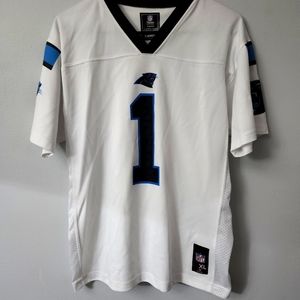 NFL Cam Newton Carolina Panthers jersey- Boys size XL (18-20)